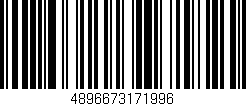 Código de barras (EAN, GTIN, SKU, ISBN): '4896673171996'