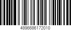 Código de barras (EAN, GTIN, SKU, ISBN): '4896686172010'