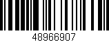 Código de barras (EAN, GTIN, SKU, ISBN): '48966907'