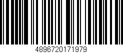 Código de barras (EAN, GTIN, SKU, ISBN): '4896720171979'