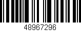 Código de barras (EAN, GTIN, SKU, ISBN): '48967296'