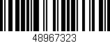 Código de barras (EAN, GTIN, SKU, ISBN): '48967323'