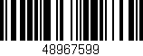 Código de barras (EAN, GTIN, SKU, ISBN): '48967599'
