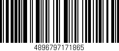 Código de barras (EAN, GTIN, SKU, ISBN): '4896797171865'