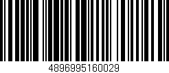 Código de barras (EAN, GTIN, SKU, ISBN): '4896995160029'