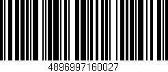 Código de barras (EAN, GTIN, SKU, ISBN): '4896997160027'
