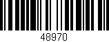 Código de barras (EAN, GTIN, SKU, ISBN): '48970'