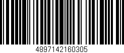 Código de barras (EAN, GTIN, SKU, ISBN): '4897142160305'
