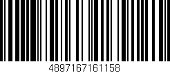 Código de barras (EAN, GTIN, SKU, ISBN): '4897167161158'