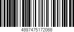 Código de barras (EAN, GTIN, SKU, ISBN): '4897475172068'
