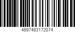 Código de barras (EAN, GTIN, SKU, ISBN): '4897483172074'