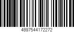 Código de barras (EAN, GTIN, SKU, ISBN): '4897544172272'