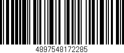Código de barras (EAN, GTIN, SKU, ISBN): '4897548172285'