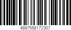 Código de barras (EAN, GTIN, SKU, ISBN): '4897556172307'