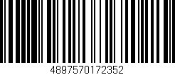Código de barras (EAN, GTIN, SKU, ISBN): '4897570172352'