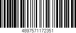 Código de barras (EAN, GTIN, SKU, ISBN): '4897571172351'