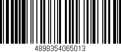 Código de barras (EAN, GTIN, SKU, ISBN): '4898354065013'