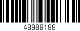 Código de barras (EAN, GTIN, SKU, ISBN): '48988199'