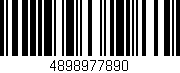 Código de barras (EAN, GTIN, SKU, ISBN): '4898977890'