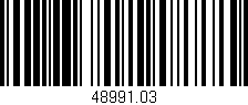 Código de barras (EAN, GTIN, SKU, ISBN): '48991.03'