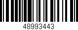 Código de barras (EAN, GTIN, SKU, ISBN): '48993443'
