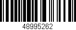 Código de barras (EAN, GTIN, SKU, ISBN): '48995262'