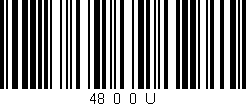 Código de barras (EAN, GTIN, SKU, ISBN): '48_0_0_U'