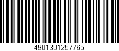 Código de barras (EAN, GTIN, SKU, ISBN): '4901301257765'