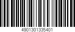 Código de barras (EAN, GTIN, SKU, ISBN): '4901301335401'
