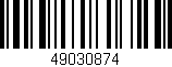Código de barras (EAN, GTIN, SKU, ISBN): '49030874'