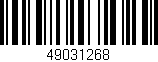 Código de barras (EAN, GTIN, SKU, ISBN): '49031268'