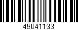 Código de barras (EAN, GTIN, SKU, ISBN): '49041133'
