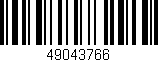 Código de barras (EAN, GTIN, SKU, ISBN): '49043766'