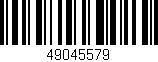 Código de barras (EAN, GTIN, SKU, ISBN): '49045579'