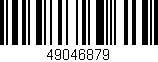 Código de barras (EAN, GTIN, SKU, ISBN): '49046879'