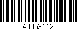 Código de barras (EAN, GTIN, SKU, ISBN): '49053112'