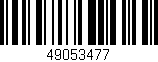 Código de barras (EAN, GTIN, SKU, ISBN): '49053477'