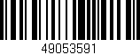 Código de barras (EAN, GTIN, SKU, ISBN): '49053591'