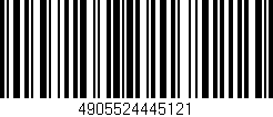 Código de barras (EAN, GTIN, SKU, ISBN): '4905524445121'