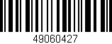 Código de barras (EAN, GTIN, SKU, ISBN): '49060427'