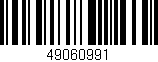 Código de barras (EAN, GTIN, SKU, ISBN): '49060991'