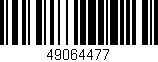 Código de barras (EAN, GTIN, SKU, ISBN): '49064477'