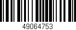 Código de barras (EAN, GTIN, SKU, ISBN): '49064753'