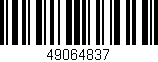 Código de barras (EAN, GTIN, SKU, ISBN): '49064837'