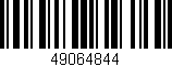 Código de barras (EAN, GTIN, SKU, ISBN): '49064844'