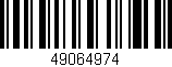 Código de barras (EAN, GTIN, SKU, ISBN): '49064974'