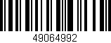 Código de barras (EAN, GTIN, SKU, ISBN): '49064992'