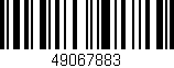 Código de barras (EAN, GTIN, SKU, ISBN): '49067883'