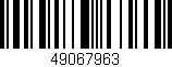 Código de barras (EAN, GTIN, SKU, ISBN): '49067963'