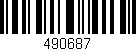 Código de barras (EAN, GTIN, SKU, ISBN): '490687'
